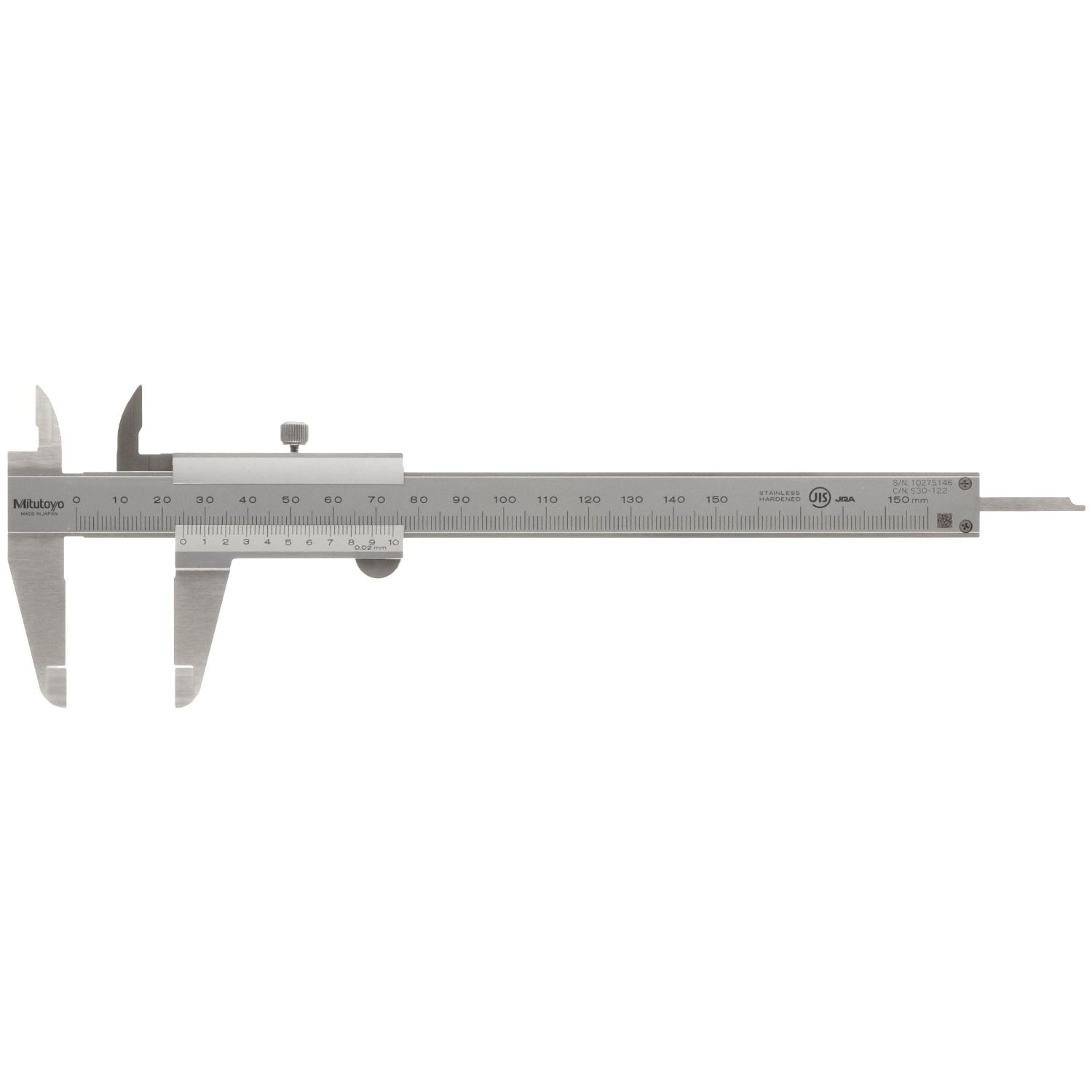 Vernier Caliper <br>530-122 <br>0 – 150 mm