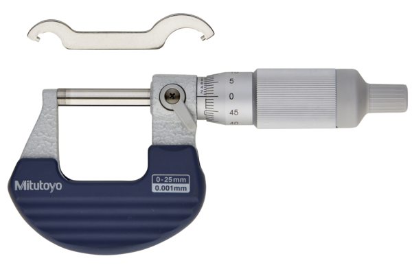 Ratchet Thimble Micrometer 102-707 <br> 0-25mm