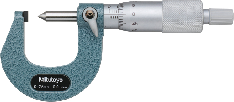 Crimp Height Micrometer 142-403 <br> 0-25mm x 0.001mm