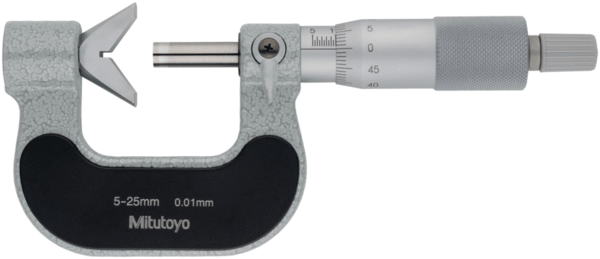 V-Anvil Micrometer <br> 114-165 <br> 5-25mm