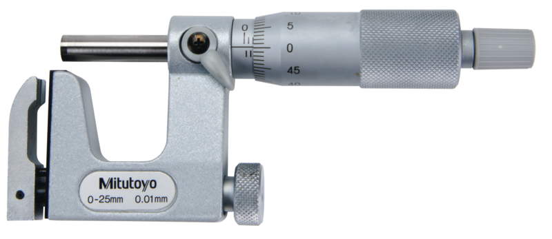 Interchangeable Micrometer 117-101 <br> 0-25mm
