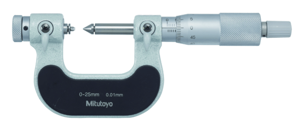 Screw Thread Micrometer 126-125 <br> 0-25mm