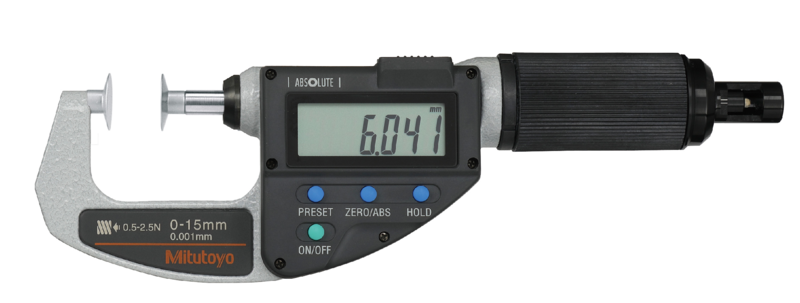 QuickMike Micrometer 227-221-20 <br> 0-15mm