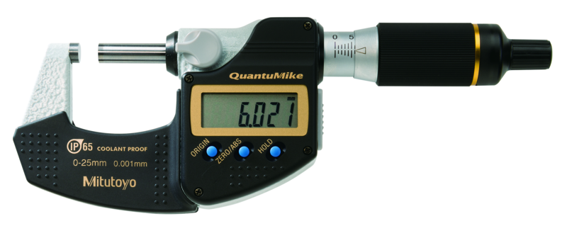 Panme đo ngoài điện tử QuantuMike 293-140-30  0-25mm