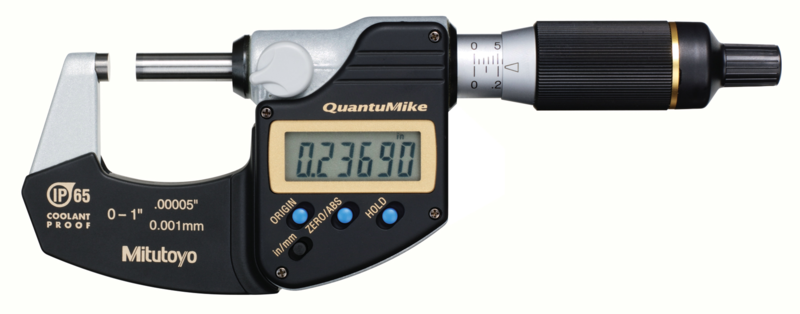 Panme đo ngoài điện tử QuantuMike 293-185-30  0-25 mm/ 1 inch
