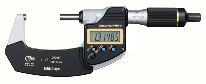 Panme đo ngoài điện tử QuantuMike 293-186-30  25-50 mm/ 1-2 inch