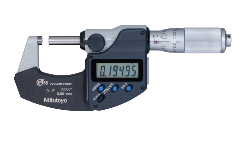 Panme đo ngoài điện tử 293-335-30 <br> 0-25 mm/1 inch