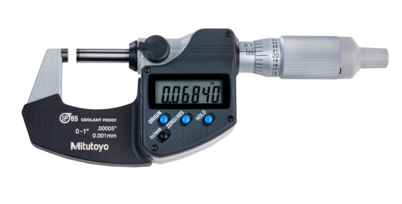 Digital Micrometer <br> 293-344-30 <br> 0-25 mm/1 inch