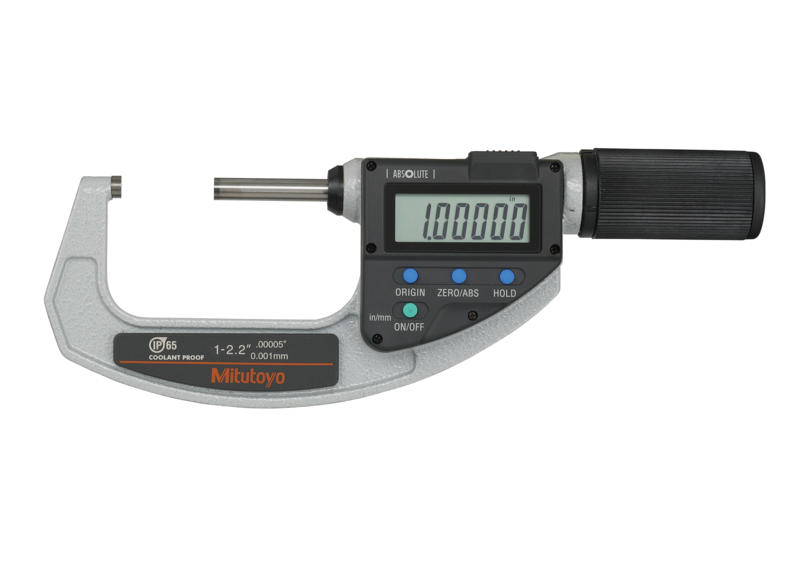 QuickMike Micrometer 293-677-20 <br> 25-55 mm/1-2.2 inch
