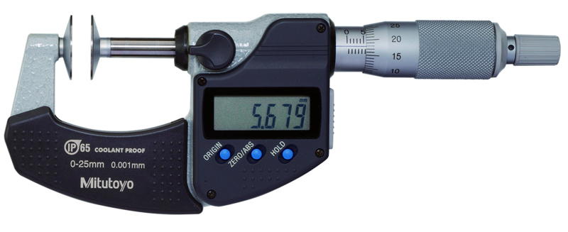 Disc Micrometer <br> 323-250-30 <br> 0-25mm