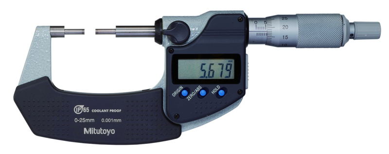 Spline Micrometer <br> 331-261-30 <br> 0-25 mm