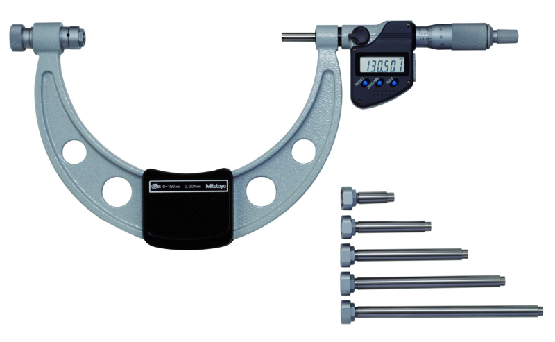 Interchangeable Micrometer 340-251 <br> 0-150mm