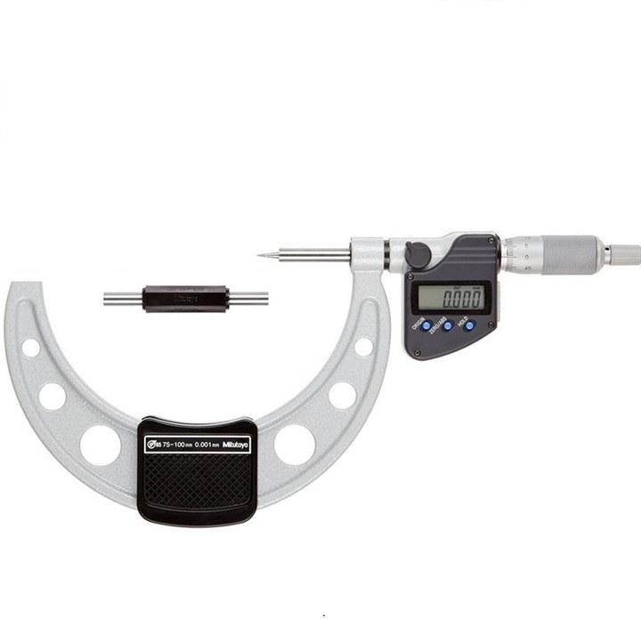 Panme điện tử đầu nhọn 342-254-30 <br> 75-100mm