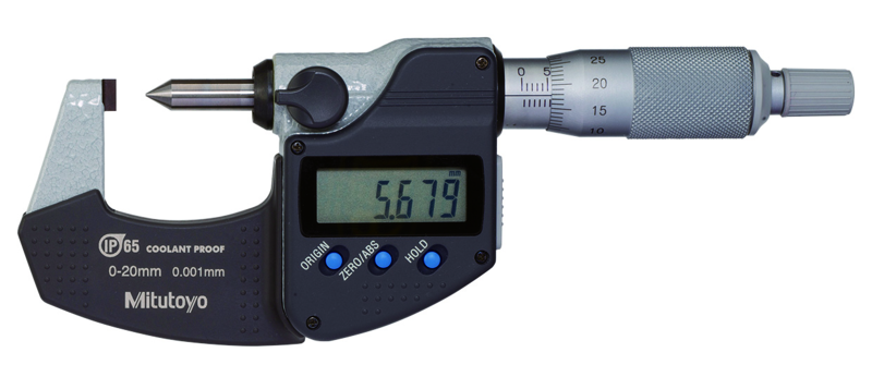 Crimp Height Micrometer 342-271-30 <br> 0-20mm
