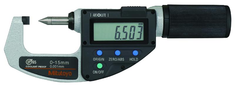 Panme đầu nhọn – dẹt 342-451-20 <br> 0-15mm