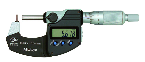 Panme đo thành ống 395-261-30 <br> 0-25mm