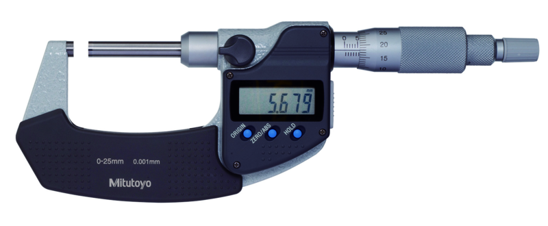 Panme đo ngoài điện tử 406-250-30 <br> 0-25mm
