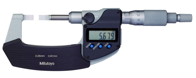 Blade Micrometer <br> 422-261-30 <br> 25-50mm