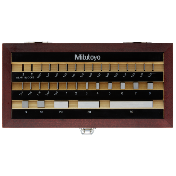 Gauge Block Set <br> 516-967 <br> 32 Blocks, Grade 1