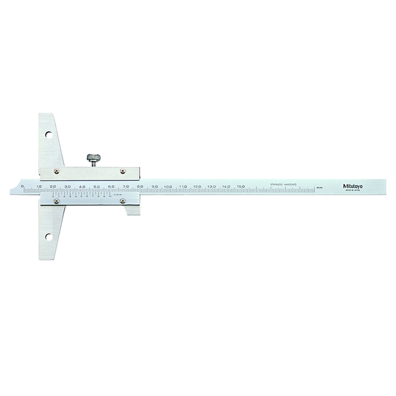 Vernier Depth Gage 527-201 <br> 0-150mm