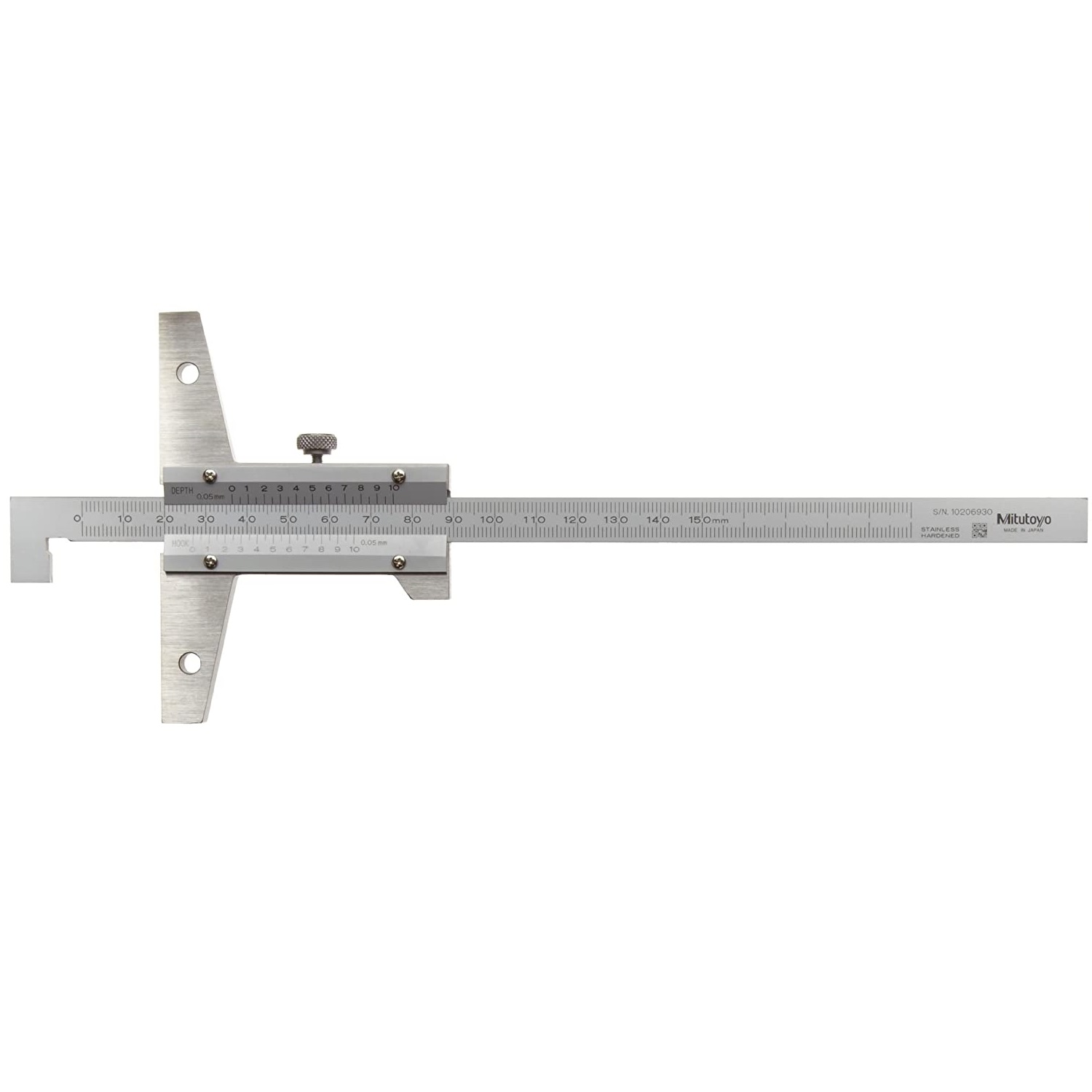 Vernier Depth Gage 527-401 <br> 0-150mm