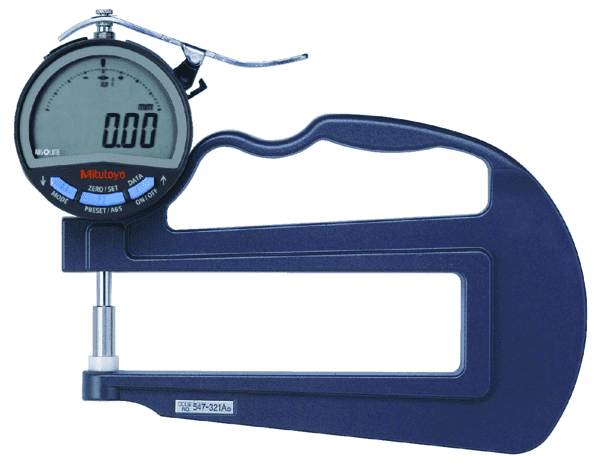 Digital Thickness Gage 547-321A <br>0-10mm