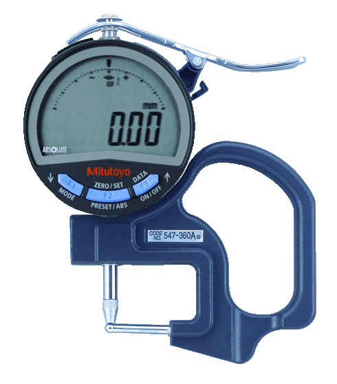 Đồng hồ đo độ dày điện tử 547-360A <br>0-10mm