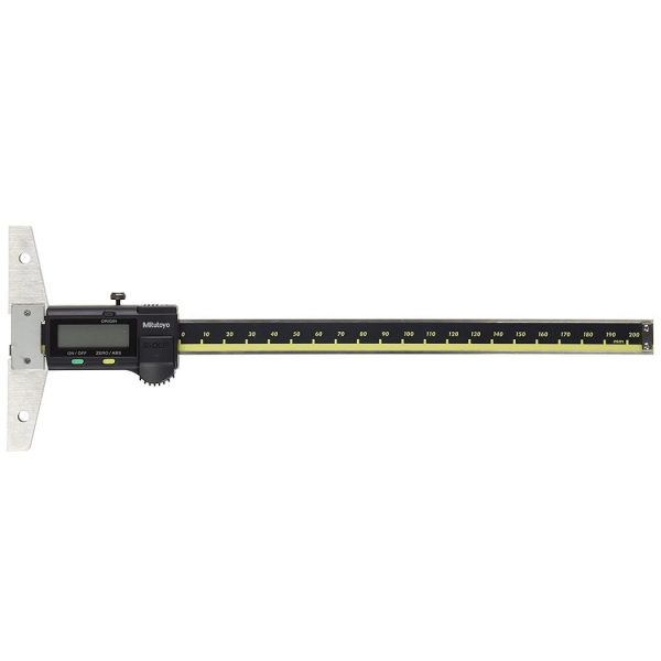Digital Depth Gage 571-202 <br> 0-200mm