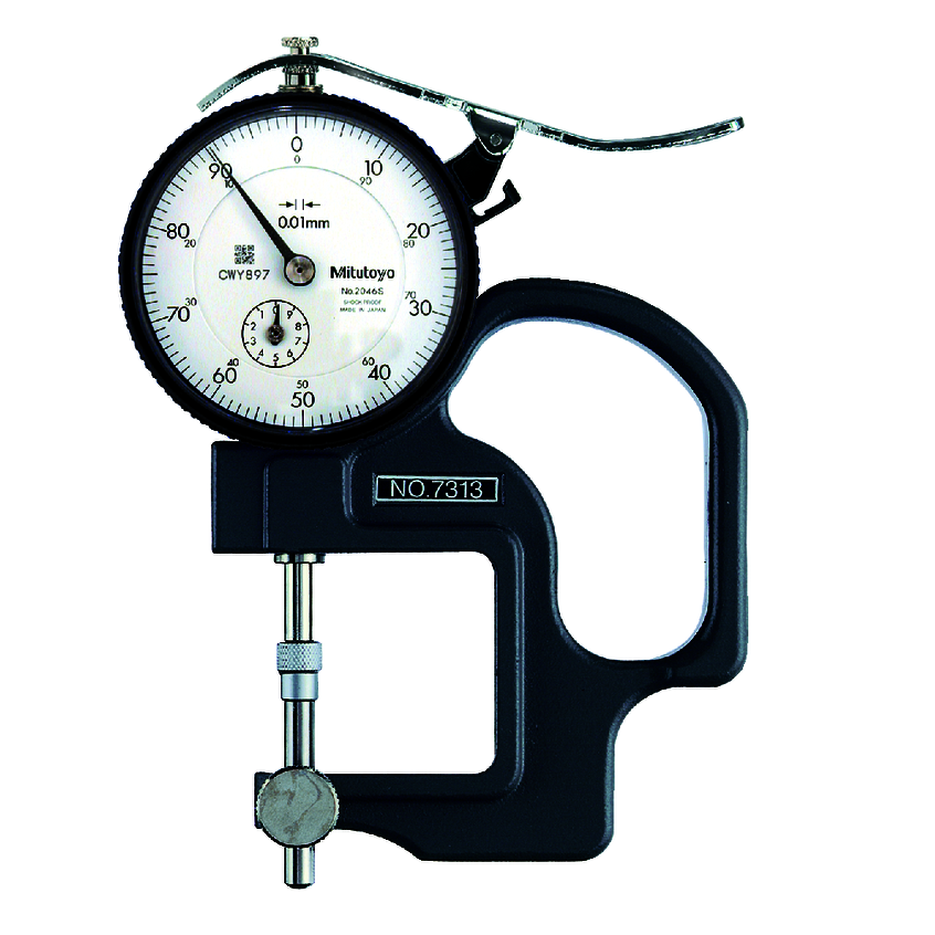 Dial Thickness Gage 7313A <br> 0-10mm