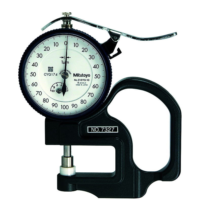 Dial Thickness Gage 7327A <br> 0-1mm