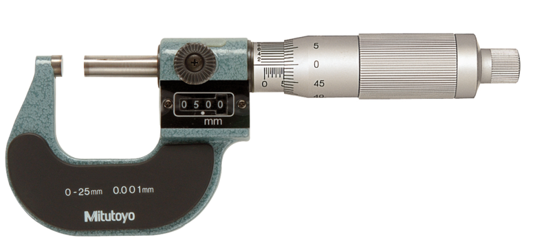 Outside Micrometer <br> 193-111 <br> 0-25mm/0.001mm