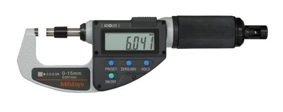 Digital Micrometer <br> 227-201 <br> 0-15mm/	0,001 mm