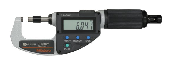 Digital Micrometer <br> 227-201-20 <br> 0-15mm/	0,001 mm