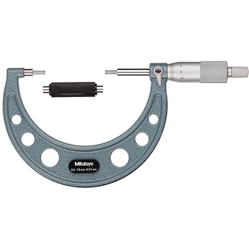 Spline Micrometer <br> 111-117 <br> 50-75mm/0.01mm