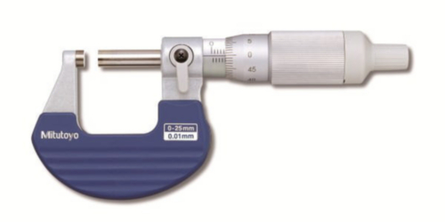 Ratchet Thimble Micrometer 102-702 <br> 25-50mm/0.01mm