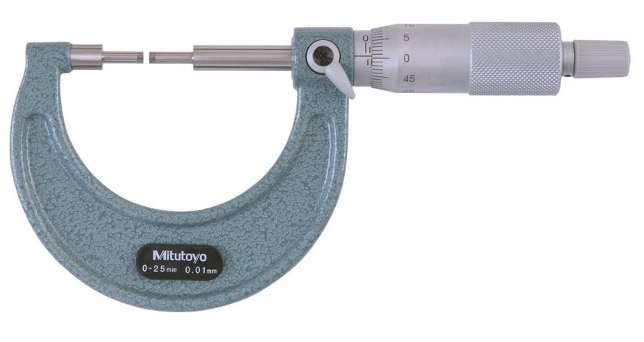 Spline Micrometer <br> 111-115 <br> 0-25mm/0.01mm