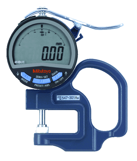 Đồng hồ đo độ dày điện tử 547-301A <br>0-10mm