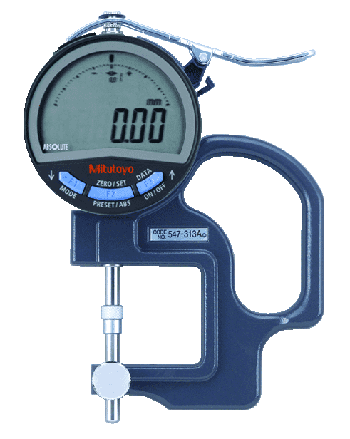 Digimatic Thickness Gage<br> 547-313A <br>0-10mm